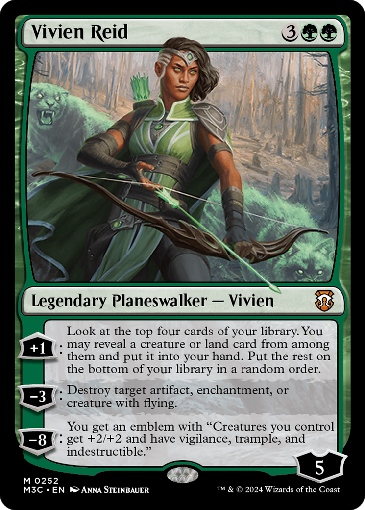 Vivien Reid (Ripple Foil) [Modern Horizons 3 Commander] | The Gaming-Verse