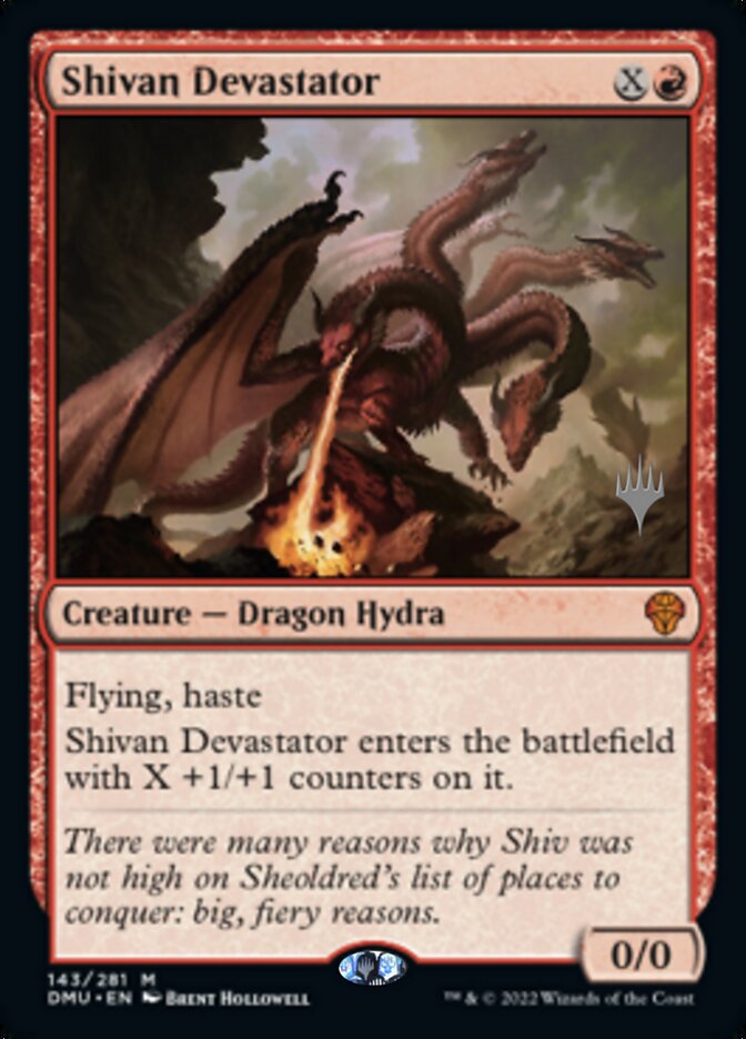 Shivan Devastator (Promo Pack) [Dominaria United Promos] | The Gaming-Verse