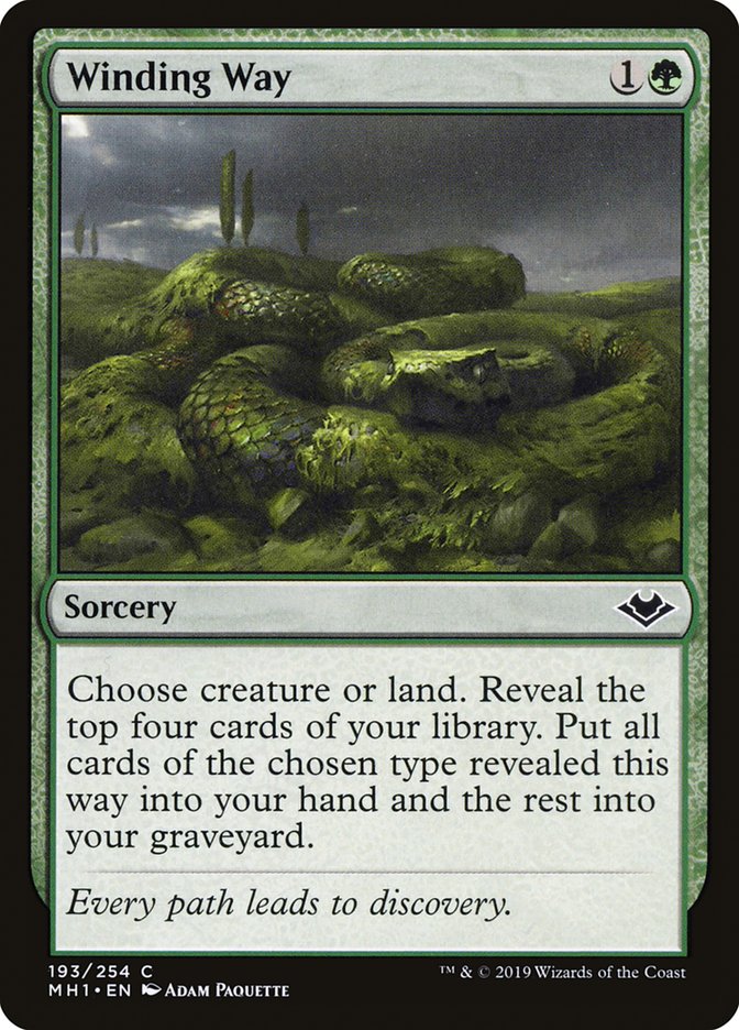 Winding Way [Modern Horizons] | The Gaming-Verse