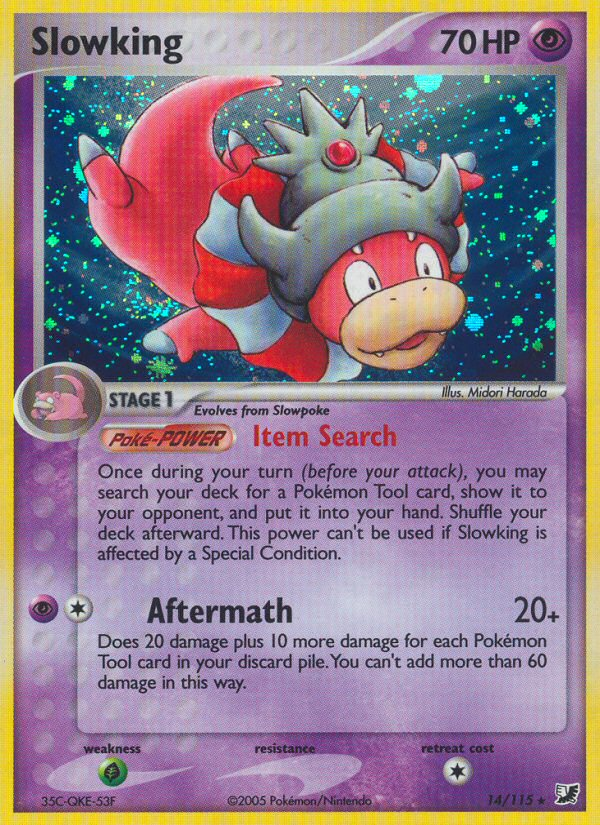 Slowking (14/115) [EX: Unseen Forces] | The Gaming-Verse