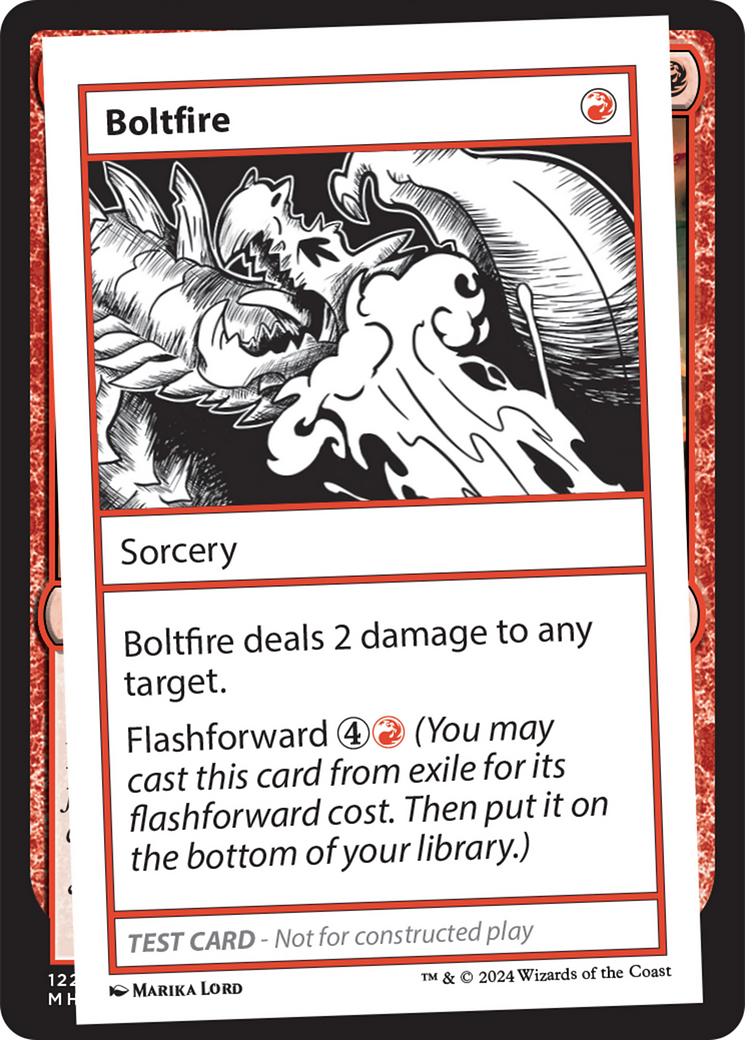 Boltfire [Mystery Booster 2 Playtest Cards] | The Gaming-Verse