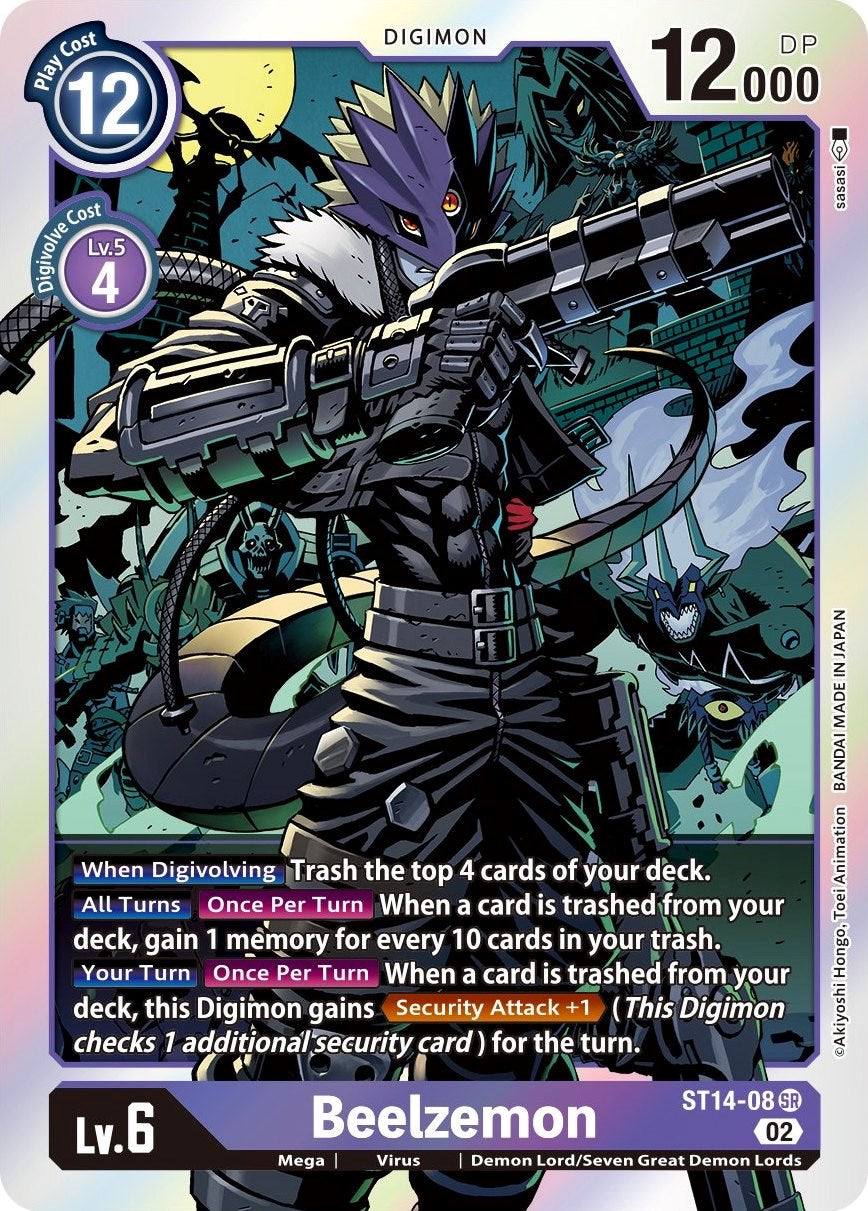 Beelzemon [ST14-08] [Starter Deck: Beelzemon Advanced Deck Set] | The Gaming-Verse