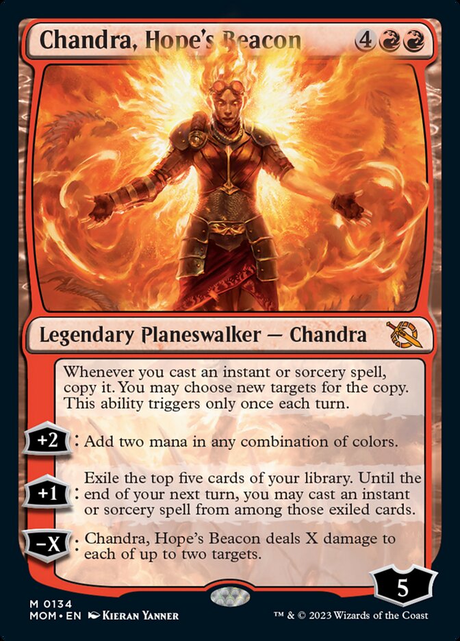 Chandra, Hope's Beacon [March of the Machine] | The Gaming-Verse