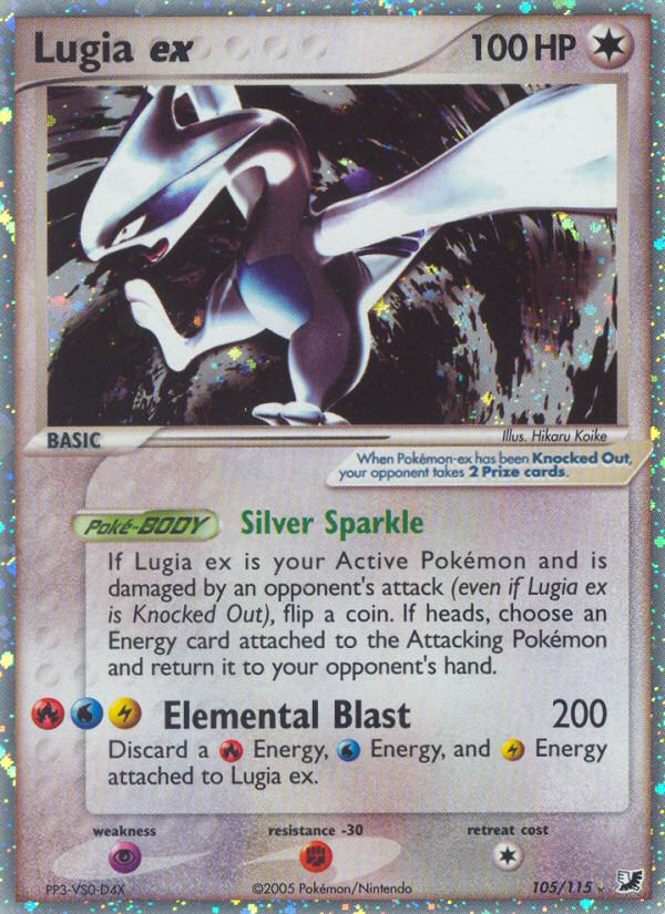 Lugia ex (105/115) [EX: Unseen Forces] | The Gaming-Verse