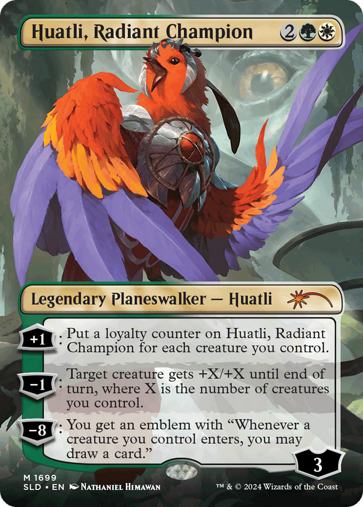 Huatli, Radiant Champion (Rainbow Foil) [Secret Lair Drop Series] | The Gaming-Verse