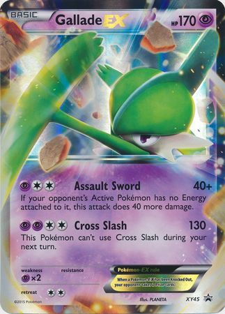 Gallade EX (XY45) (Jumbo Card) [XY: Black Star Promos] | The Gaming-Verse