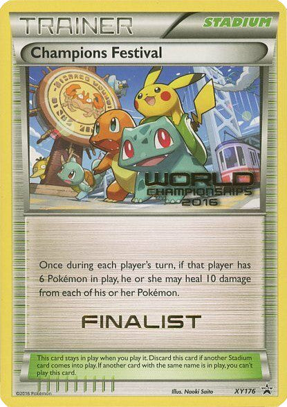 Champions Festival (XY176) (2016 Finalist) [XY: Black Star Promos] | The Gaming-Verse