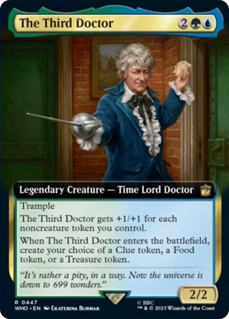 The Third Doctor (Extended Art) [Doctor Who] | The Gaming-Verse