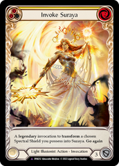 Invoke Suraya // Suraya, Archangel of Knowledge (Marvel) [DYN212] (Dynasty)  Cold Foil | The Gaming-Verse