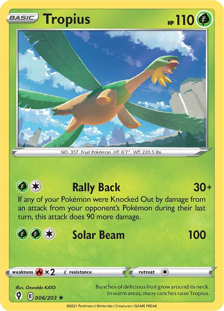 Tropius (006/203) [Sword & Shield: Evolving Skies] | The Gaming-Verse