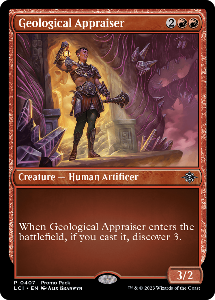 Geological Appraiser [The Lost Caverns of Ixalan Promos] | The Gaming-Verse