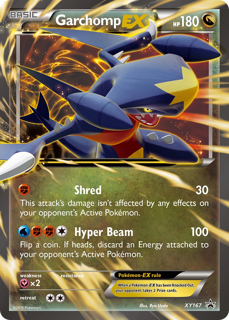 Garchomp EX (XY167) [XY: Black Star Promos] | The Gaming-Verse