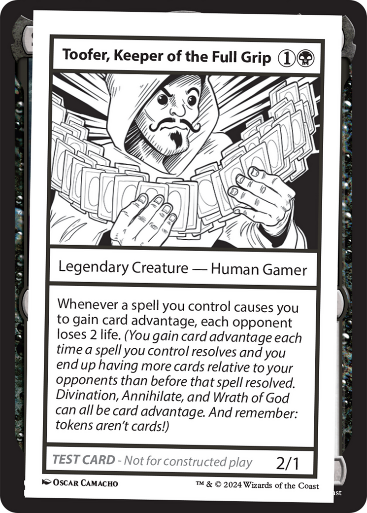 Toofer, Keeper of the Full Grip [Mystery Booster 2 Playtest Cards] | The Gaming-Verse