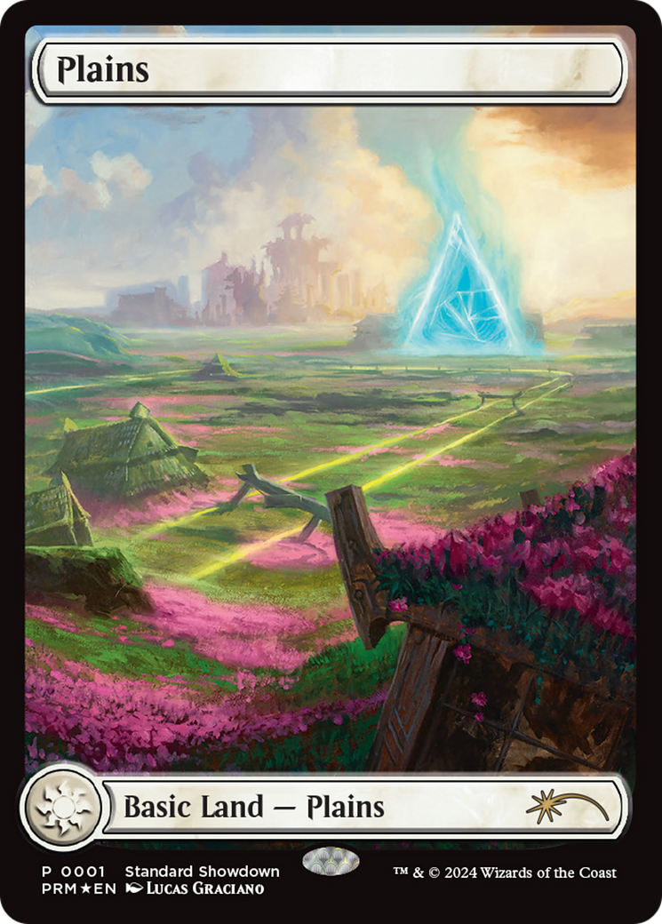 Plains (Lucas Graciano) [Standard Showdown Promos] | The Gaming-Verse