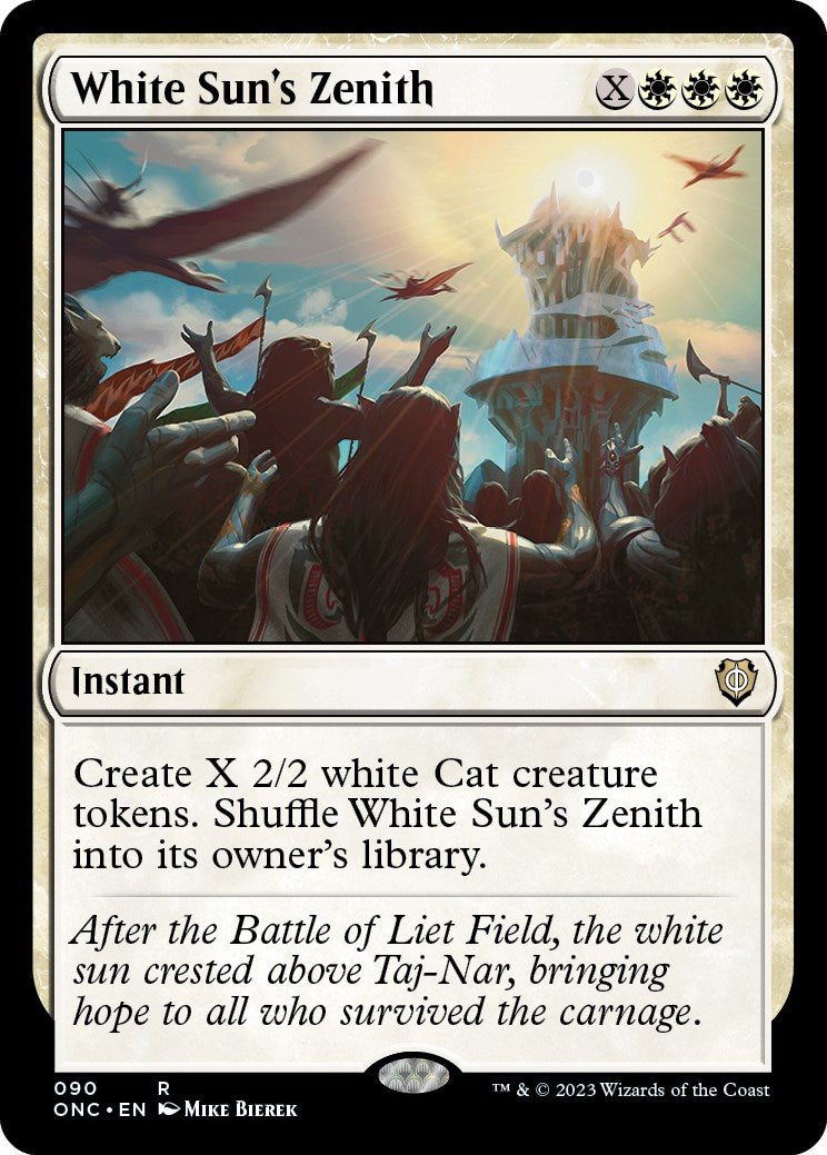 White Sun's Zenith [Phyrexia: All Will Be One Commander] | The Gaming-Verse