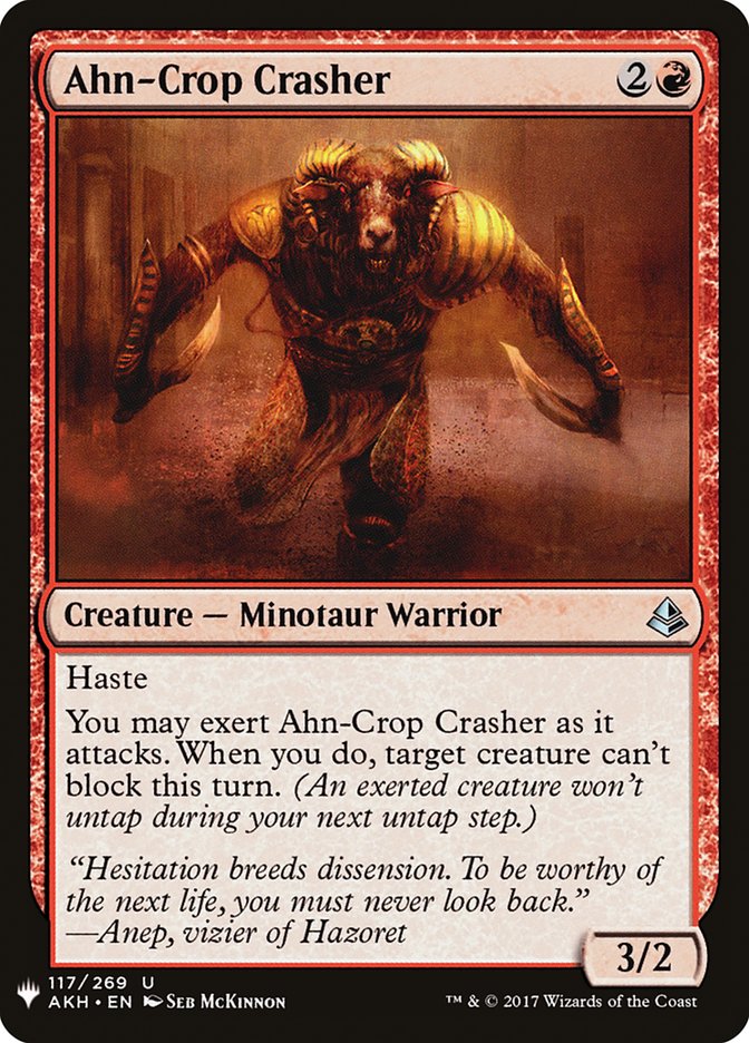 Ahn-Crop Crasher [Mystery Booster] | The Gaming-Verse