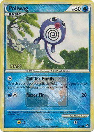 Poliwag (58/95) (League Promo Staff) [HeartGold & SoulSilver: Unleashed] | The Gaming-Verse