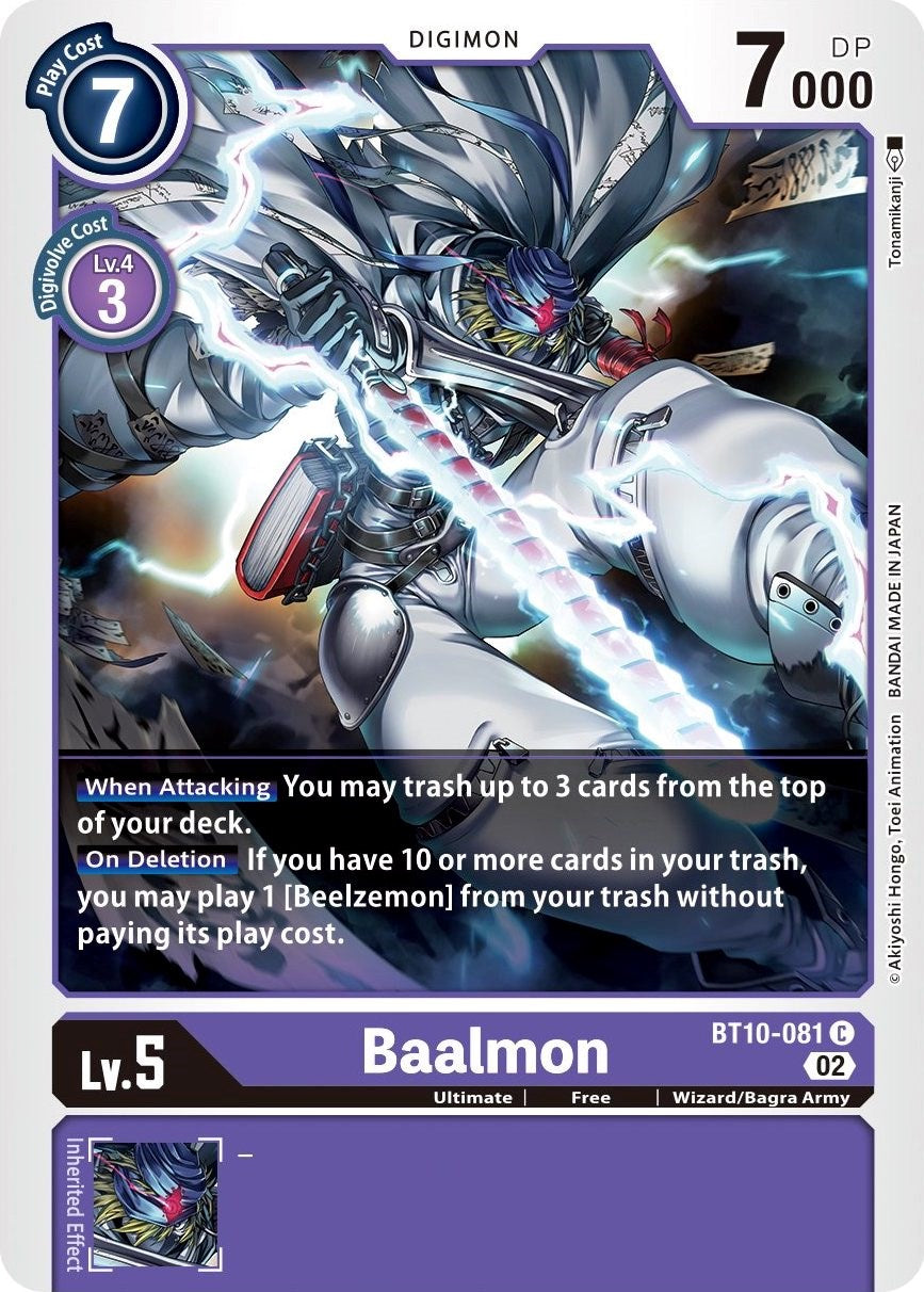 Baalmon [BT10-081] [Xros Encounter] | The Gaming-Verse