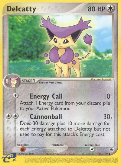 Delcatty (29/109) [EX: Ruby & Sapphire] | The Gaming-Verse