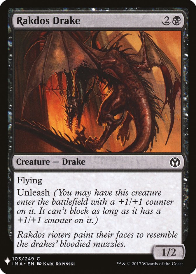 Rakdos Drake [Mystery Booster] | The Gaming-Verse