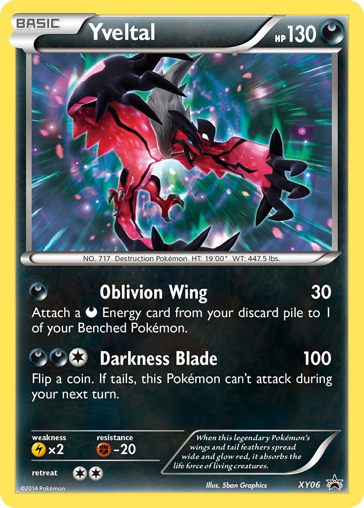 Yveltal (XY06) [XY: Black Star Promos] | The Gaming-Verse