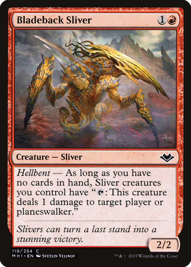 Bladeback Sliver [Modern Horizons] | The Gaming-Verse