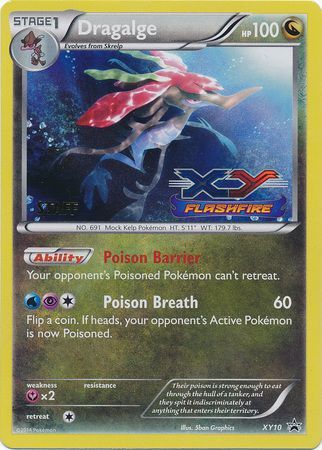 Dragalge (XY10) (Staff) [XY: Black Star Promos] | The Gaming-Verse