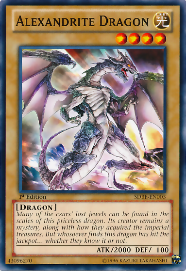 Alexandrite Dragon [SDBE-EN003] Common | The Gaming-Verse