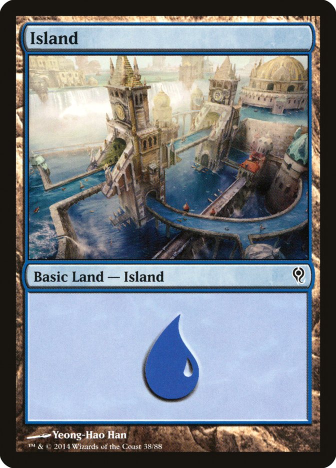 Island (38) [Duel Decks: Jace vs. Vraska] | The Gaming-Verse