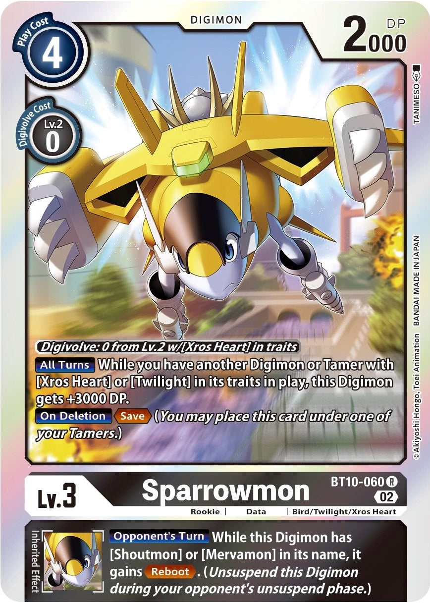 Sparrowmon [BT10-060] [Xros Encounter] | The Gaming-Verse