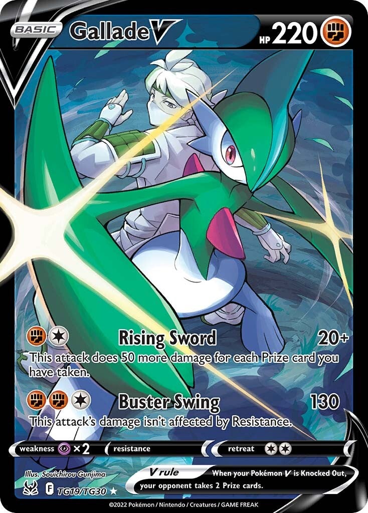 Gallade V (TG19/TG30) [Sword & Shield: Lost Origin] | The Gaming-Verse