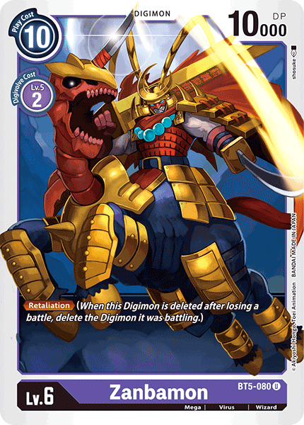 Zanbamon [BT5-080] [Battle of Omni] | The Gaming-Verse