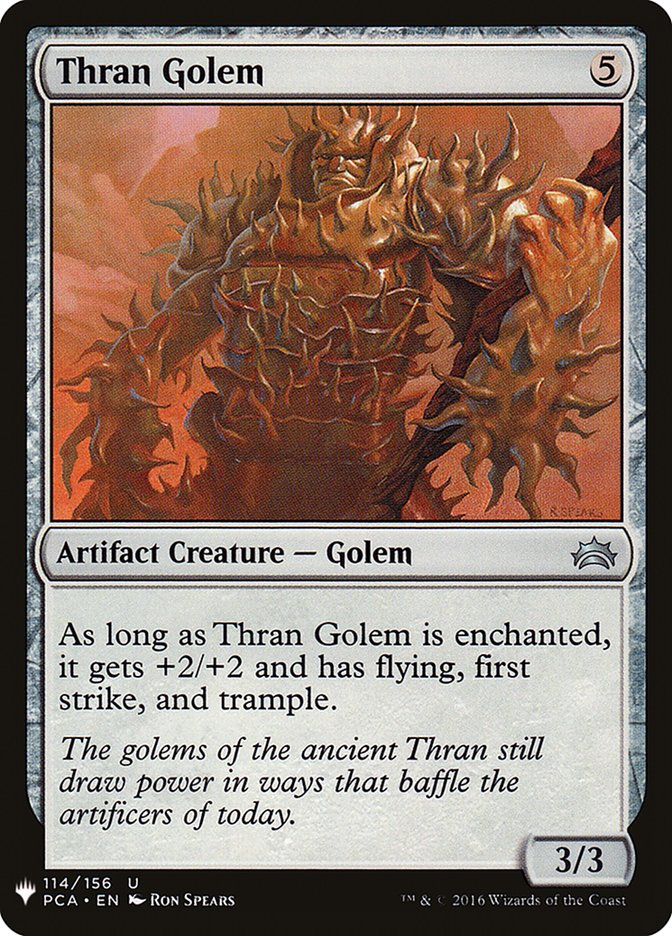 Thran Golem [Mystery Booster] | The Gaming-Verse