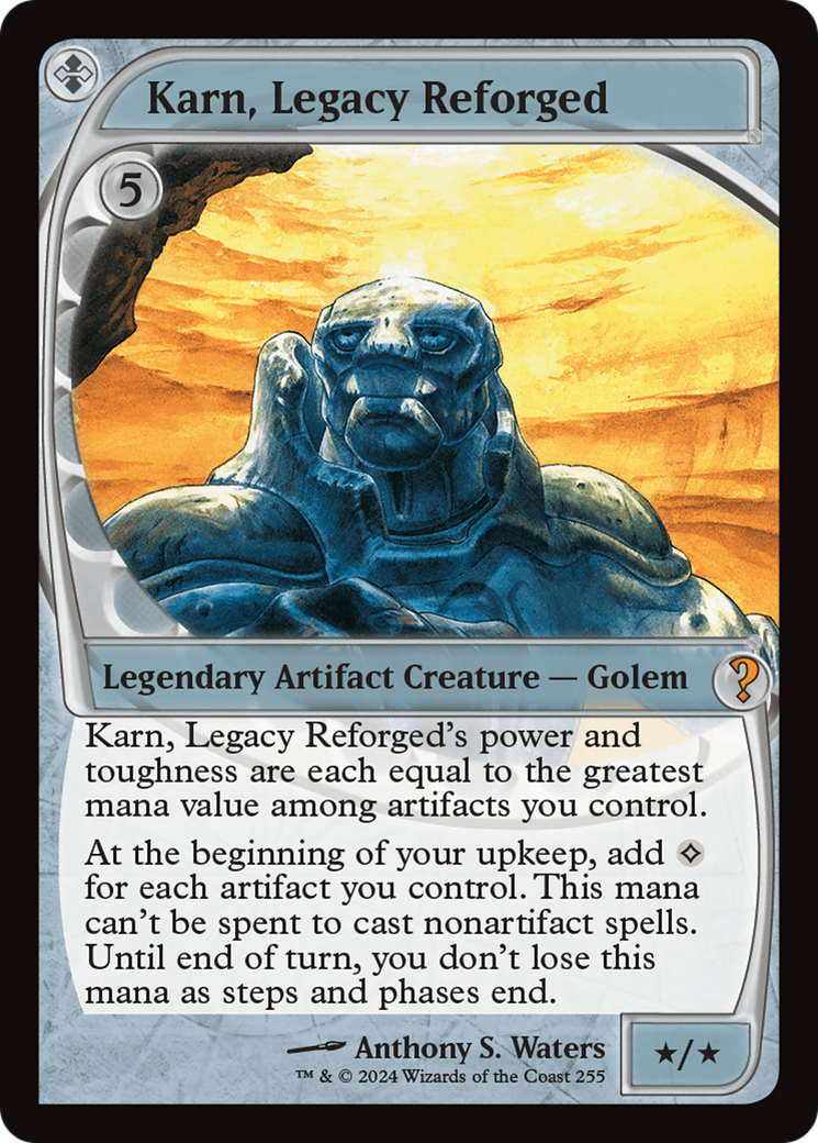 Karn, Legacy Reforged (Future Sight) [Mystery Booster 2] | The Gaming-Verse