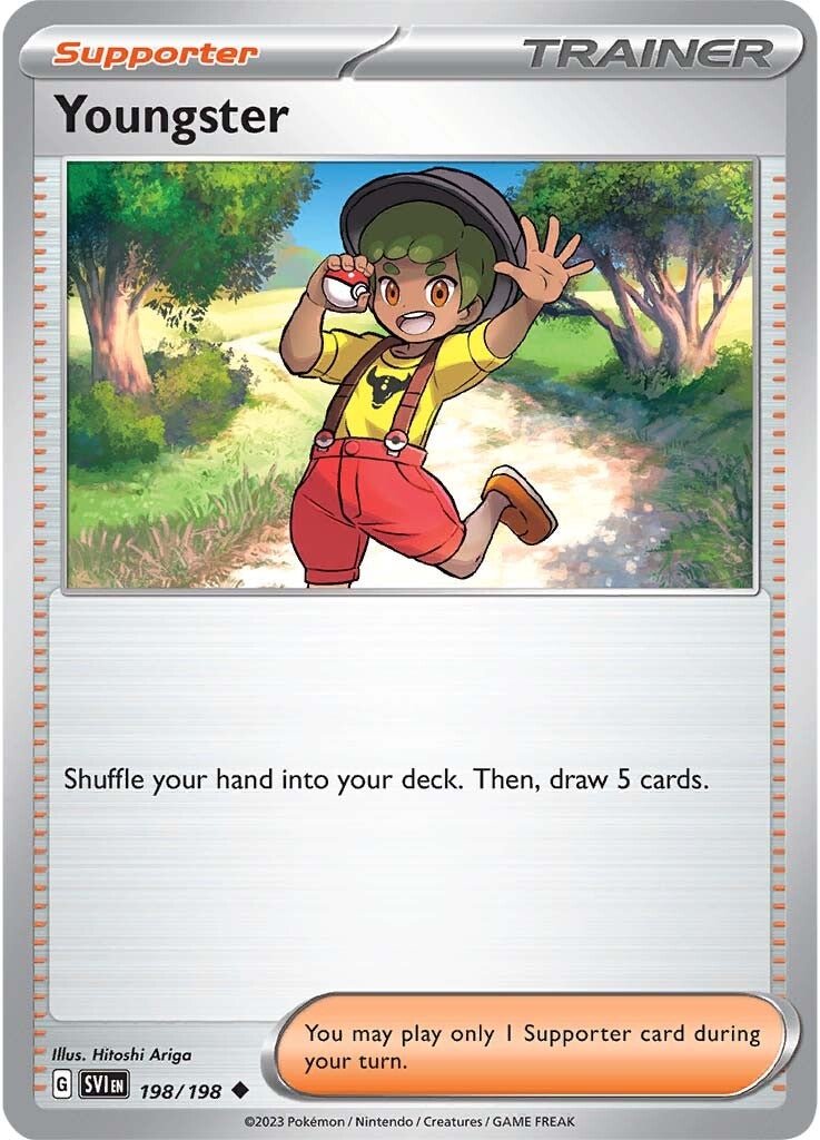 Youngster (198/198) [Scarlet & Violet: Base Set] | The Gaming-Verse