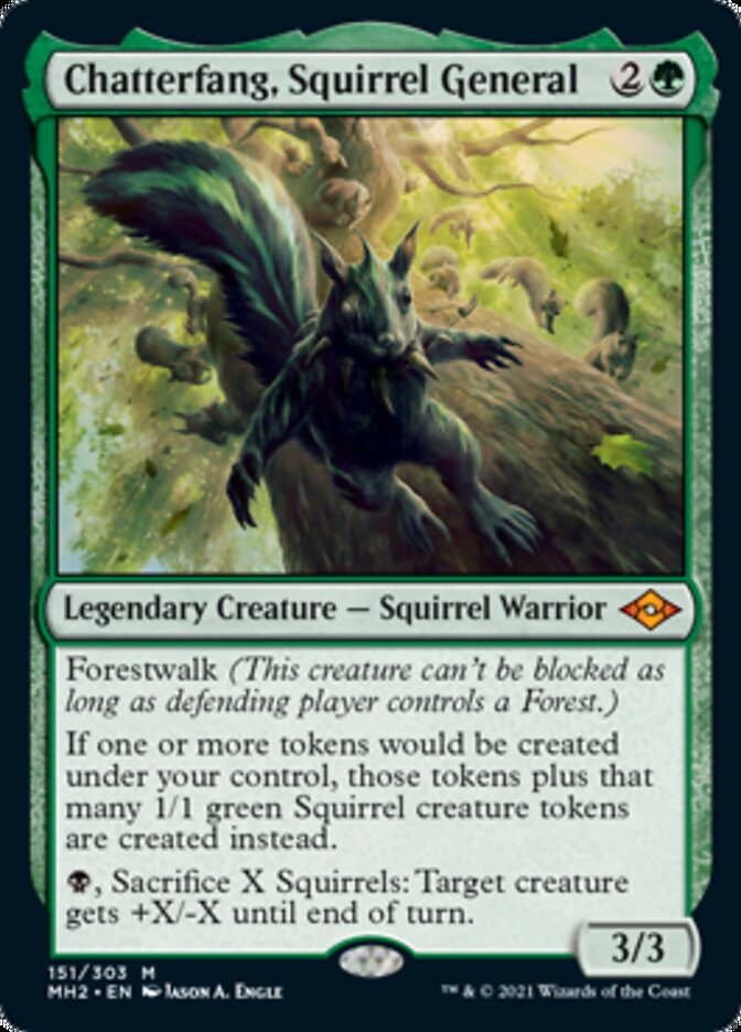 Chatterfang, Squirrel General [Modern Horizons 2] | The Gaming-Verse