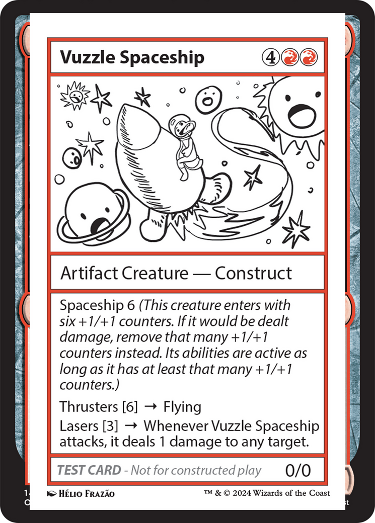 Vuzzle Spaceship [Mystery Booster 2 Playtest Cards] | The Gaming-Verse