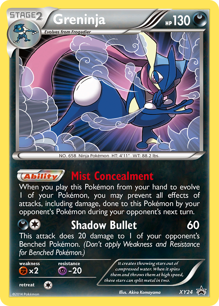 Greninja (XY24) [XY: Black Star Promos] | The Gaming-Verse