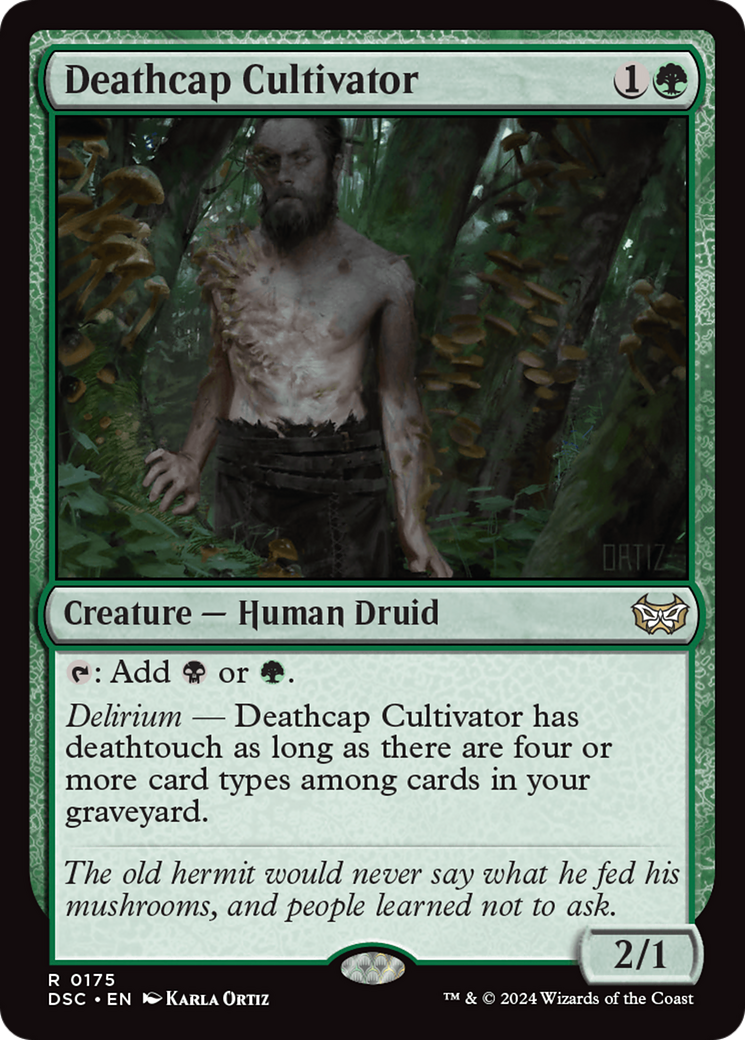 Deathcap Cultivator [Duskmourn: House of Horror Commander] | The Gaming-Verse