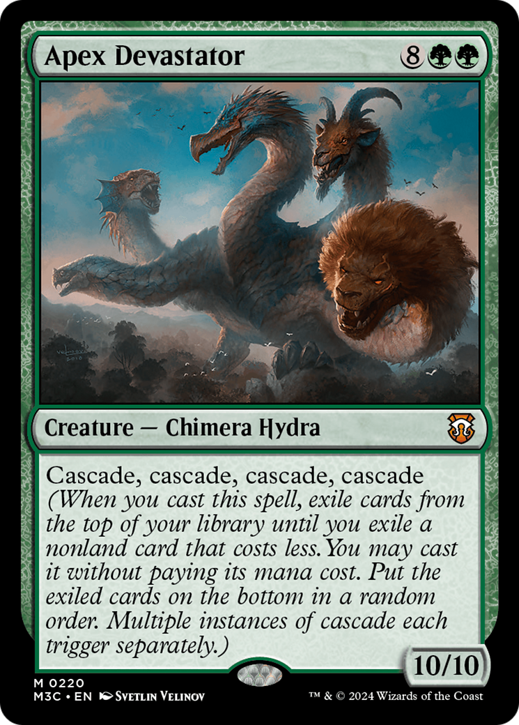 Apex Devastator (Ripple Foil) [Modern Horizons 3 Commander] | The Gaming-Verse