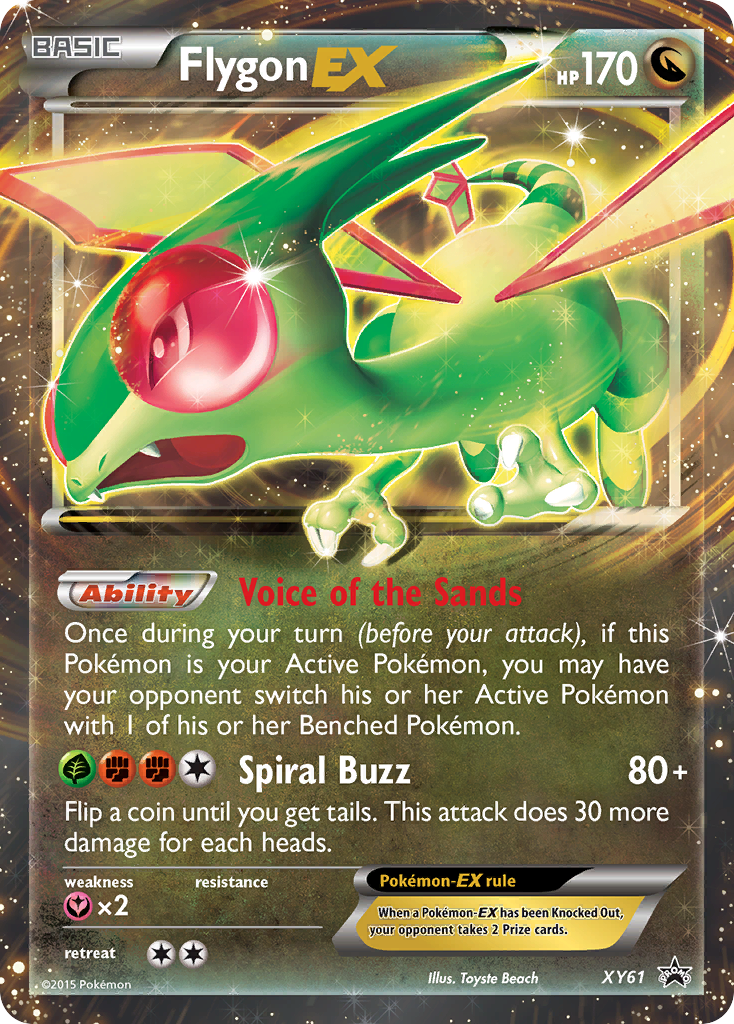 Flygon EX (XY61) [XY: Black Star Promos] | The Gaming-Verse