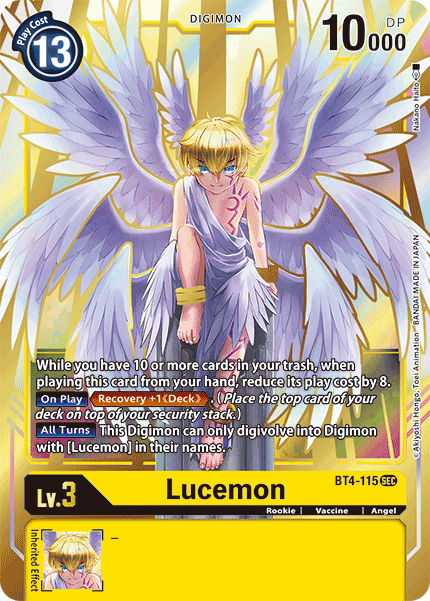 Lucemon [BT4-115] [Great Legend] | The Gaming-Verse