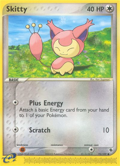 Skitty (70/109) [EX: Ruby & Sapphire] | The Gaming-Verse