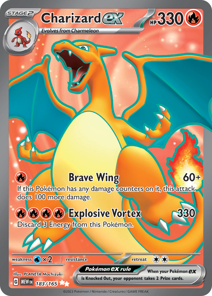 Charizard ex (183/165) [Scarlet & Violet: 151] | The Gaming-Verse