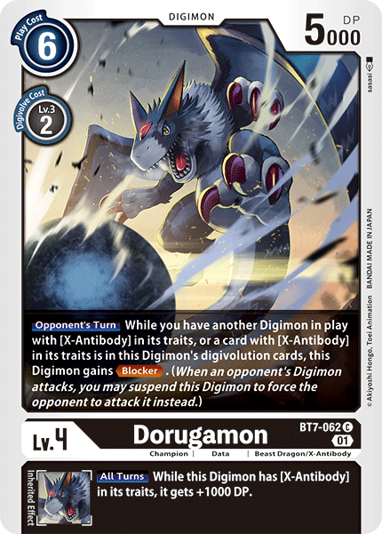 Dorugamon [BT7-062] [Next Adventure] | The Gaming-Verse