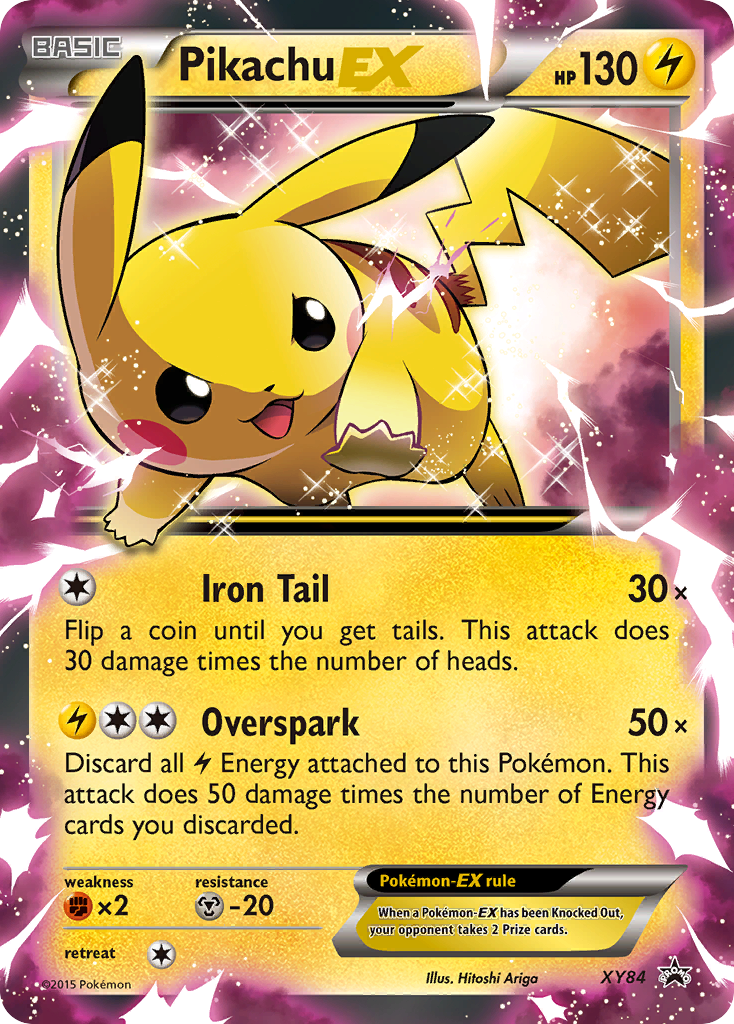 Pikachu EX (XY84) [XY: Black Star Promos] | The Gaming-Verse