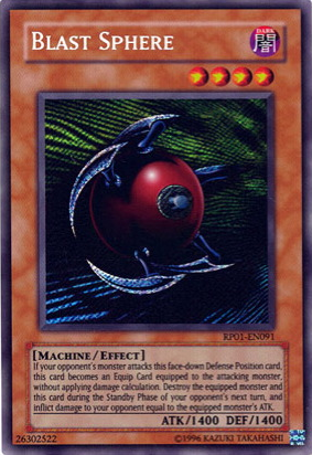 Blast Sphere [RP01-EN091] Secret Rare | The Gaming-Verse