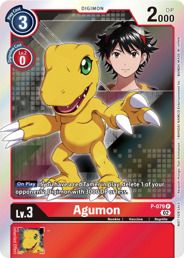 Agumon [P-079] (Digimon Survive Anime Expo 2022) [Promotional Cards] | The Gaming-Verse