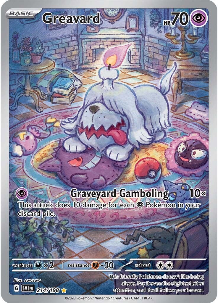 Greavard (214/198) [Scarlet & Violet: Base Set] | The Gaming-Verse