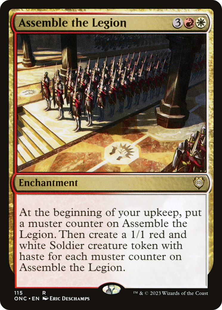 Assemble the Legion [Phyrexia: All Will Be One Commander] | The Gaming-Verse